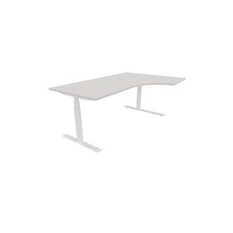 Skrivebord Chat FSC høyre 180x120 cm hvitt