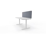 Bordskjerm Enkel toppmontert B140xH50 cm