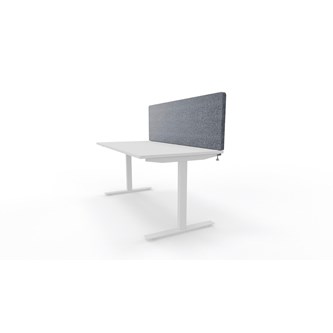 Bordskjerm Enkel toppmontert B160xH50 cm