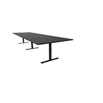 Konferansebord Talk 420x120x72 cm T-ben svart