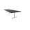 Konferansebord Talk 420x120x72 cm T-ben sølv