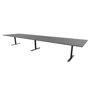 Konferansebord Talk 490x120x72 cm T-ben svart