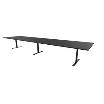 Konferansebord Talk 490x120x72 cm T-ben svart