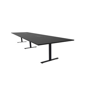 Konferansebord Talk 490x120x72 cm T-ben svart