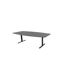 Konferansebord Talk 240x90/120x72 cm Eclipse T-ben svart
