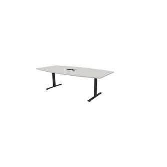 Konferansebord Talk 240x90/120x72 cm Eclipse T-ben svart