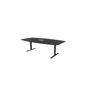 Konferansebord Talk 240x90/120x72 cm Eclipse T-ben svart