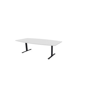 Konferansebord Talk 240x90/120x72 cm Eclipse T-ben svart