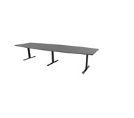 Konferansebord Talk 270x90/120x72 cm Eclipse T-ben svart