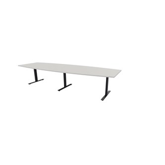 Konferansebord Talk 270x90/120x72 cm Eclipse T-ben svart