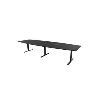 Konferansebord Talk 270x90/120x72 cm Eclipse T-ben svart