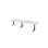 Konferansebord Talk 270x90/120x72 cm Eclipse T-ben svart