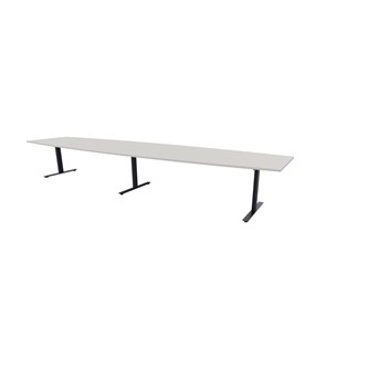 Konferansebord Talk 490x90/120x72 cm Eclipse T-ben svart