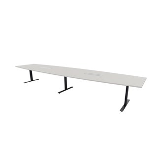 Konferansebord Talk 490x90/120x72 cm Eclipse T-ben svart