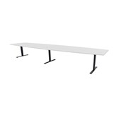 Konferansebord Talk 490x90/120x72 cm Eclipse T-ben svart