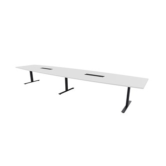 Konferansebord Talk 490x90/120x72 cm Eclipse T-ben svart