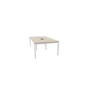 Konferansebord Talk 240x120x76 cm SQB hvitt