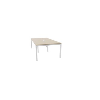 Konferansebord Talk 240x120x76 cm SQB hvitt