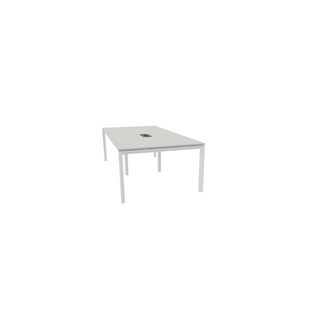 Konferansebord Talk 240x120x76 cm SQB hvitt