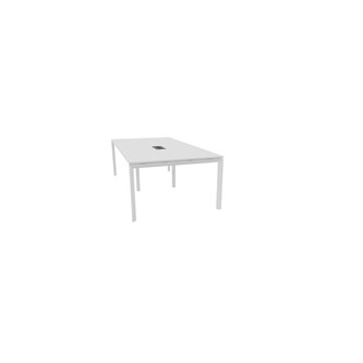 Konferansebord Talk 240x120x76 cm SQB hvitt