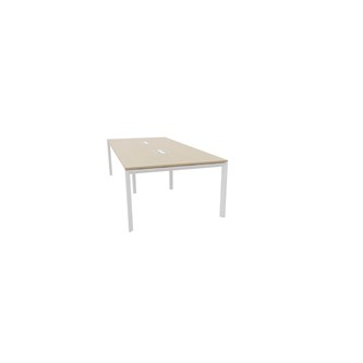 Konferansebord Talk 270x120x76 cm SQB hvitt