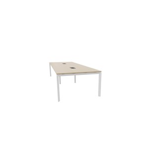 Konferansebord Talk 350x120x76 cm SQB hvitt