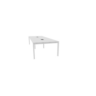 Konferansebord Talk 350x120x76 cm SQB hvitt