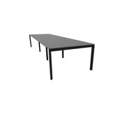 Konferansebord Talk 420x120x76 cm SQB svart