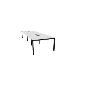 Konferansebord Talk 420x120x76 cm SQB svart