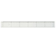 Linjal tverrgradert 30 cm