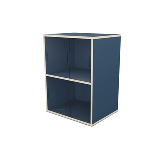 Fixa utstilling 2:2 m/skyvedør i Plexi D36 D46