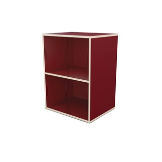 Fixa utstilling 2:2 m/skyvedør i Plexi D36 D46