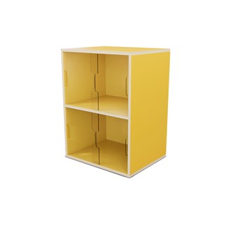 Fixa utstilling 2:2 m/skyvedør i Plexi D36 D46