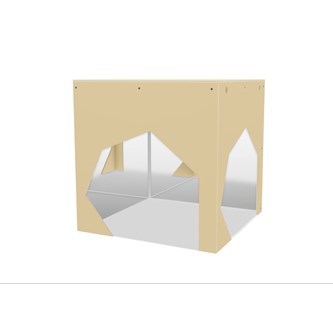Fixa Speilhus hjørne 4:3 D117