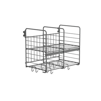 Wille hattehylle tråd 2-rom 50 cm