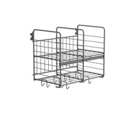 Wille hattehylle tråd 2-rom 50 cm