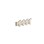 Wille knagglist 4 kroker 50 cm