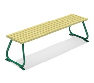 PLAYO Sittebenk u/rygg Sederli midi, furu