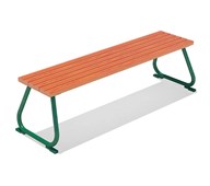 PLAYO Sittebenk u/rygg Sederli midi, lerk