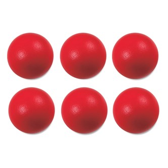 Skumball Ø15 cm plastkledd 6 stk