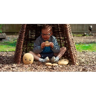 Trefigurer med følelsesuttrykk