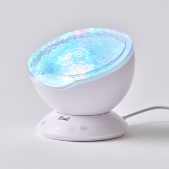 Projektor med lys og lyd