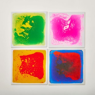 Sensoriske gulvplater 30x30 cm 4 stk