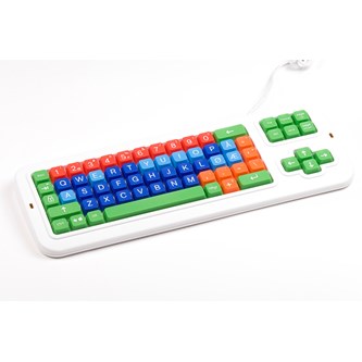 Clevy tastatur, farger