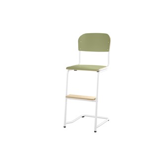 Stol Matte FSC 45/63 cm LS hvit