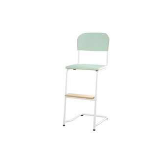 Stol Matte FSC 45/63 cm LS hvit