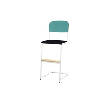 Stol Matte FSC 45/63 cm LS hvit