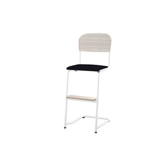 Stol Matte FSC 45/63 cm LS hvit