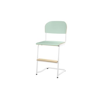 Stol Matte FSC 45/63 cm SS hvit