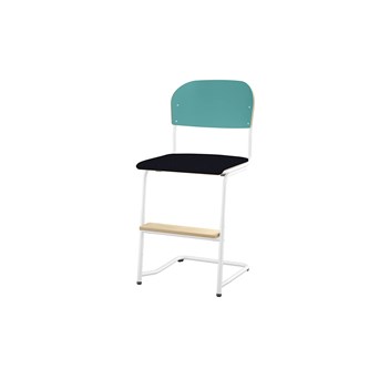 Stol Matte FSC 45/63 cm SS hvit